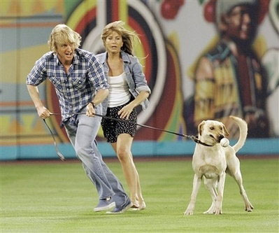 First Look: Owen Wilson and Jennifer Aniston in �Marley and Me� - FilmoFilia