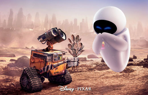 We've now had a bunch of new Wall E posters and two of them spoofing the