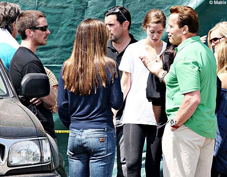 arnold schwarzenegger terminator 4. Arnold Schwarzenegger Spotted