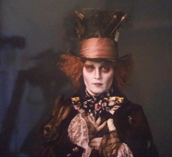 Johnny Depp As Mad Hatter First Look?