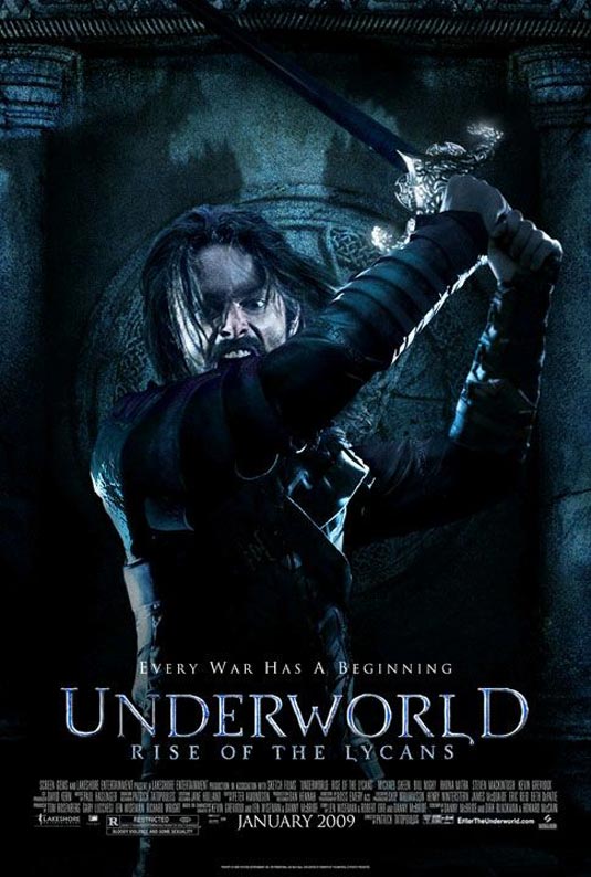 Michael Sheen’s Underworld: Rise of the Lycans Poster