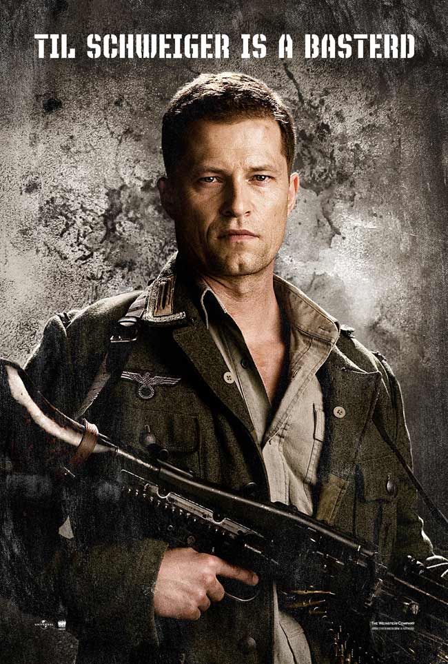 Til Schweiger Is A Basterd Poster