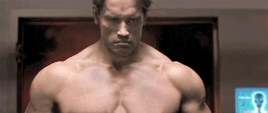 arnold schwarzenegger terminator face. Arnold Schwarzenegger (T-800)