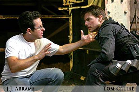 tom cruise mission impossible 1. J.J. Abrams and Tom Cruise