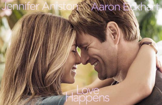 Jennifer Aniston and Aaron Eckhart in “Love Happens”: Trailer and Poster