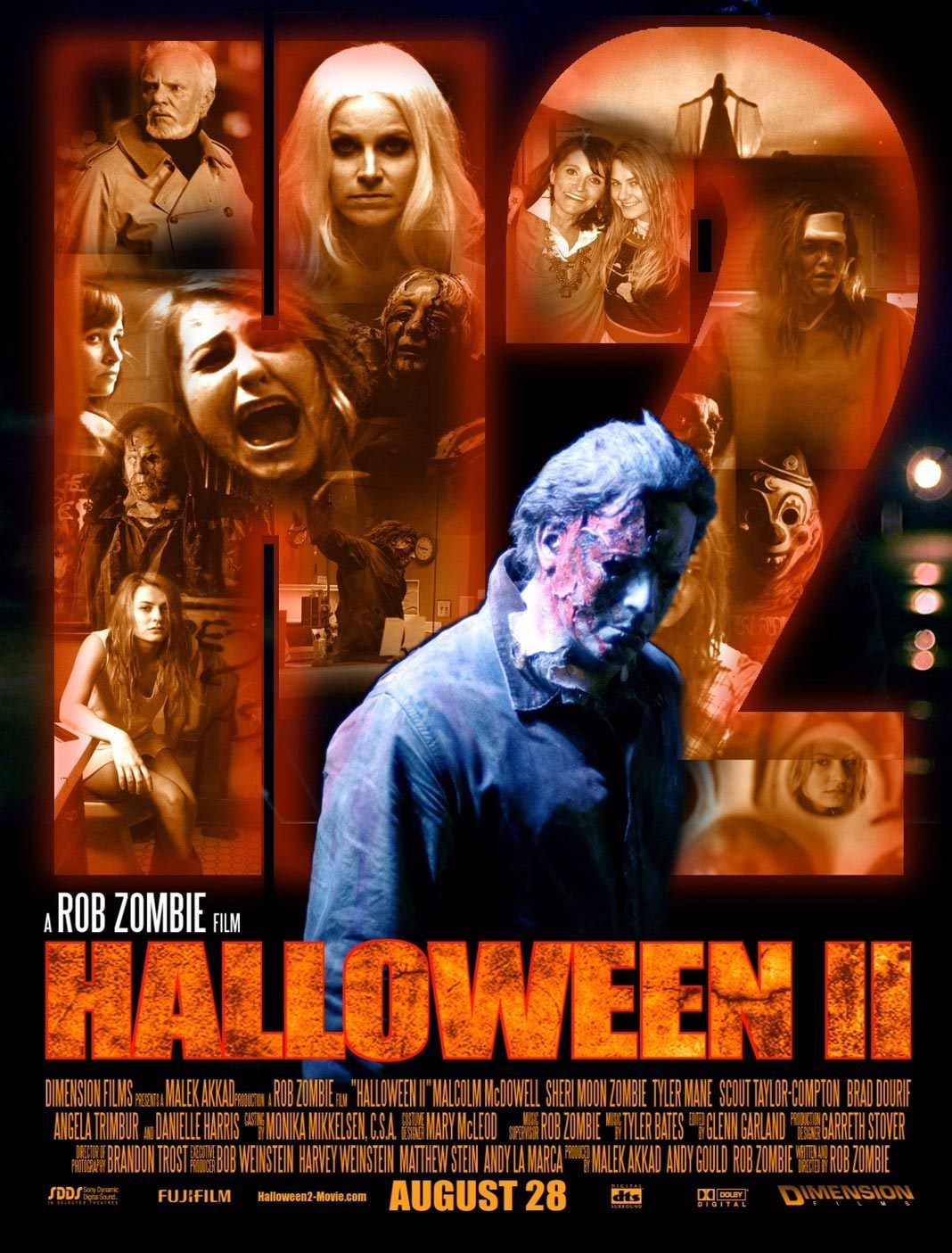 Halloween II printable movie Poster