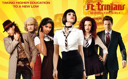 Tonight I am going to watch this movie St Trinians 2007 with Colin 