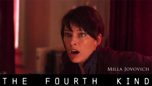 Milla Jovovich, The Fourth Kind. A trailer and pics for the sci-fi thriller 