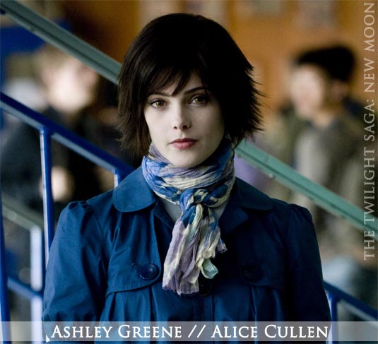 Twilight sequel New Moon featuring Alice Cullen Ashley Greene Twilight sequel New Moon featuring Alice Cullen Ashley Greene