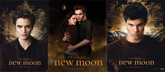 robert pattinson new moon poster. New Moon Posters: Edward