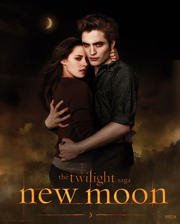 robert pattinson and kristen stewart new moon poster. New Moon Poster, Robert