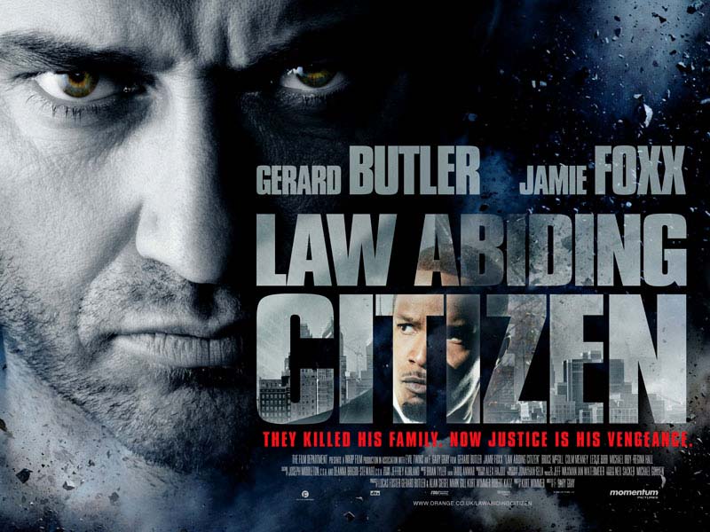 Two new posters for psychological thriller “Law Abiding Citizen” have been 