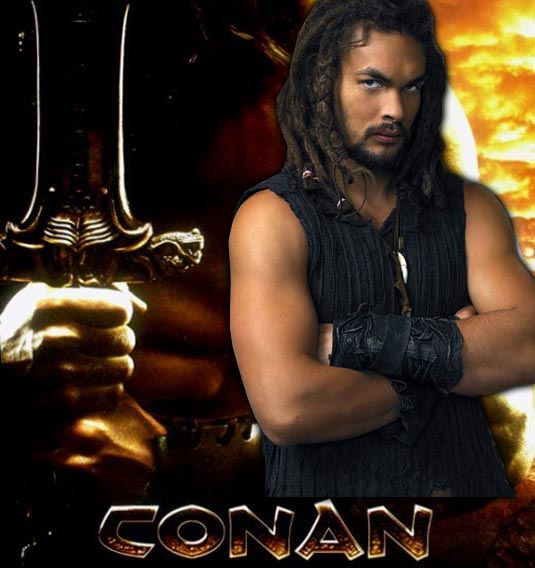Jason Momoa Cast as Conan the Barbarian Mickey Rourke To Play His Father