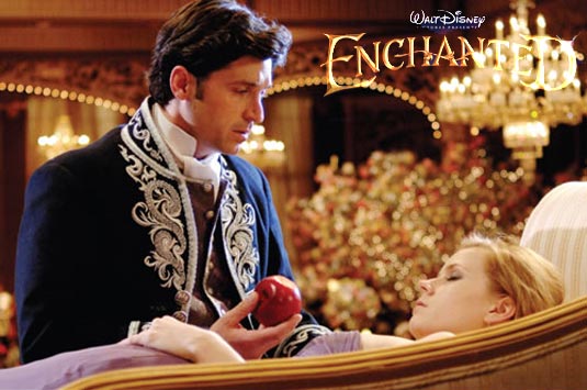  Enchanted 2007 starred Amy Adams James Marsden Patrick Dempsey and 