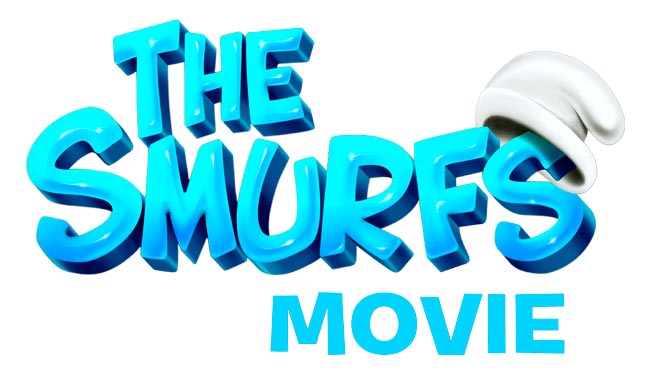 The Smurfs Movie Logo