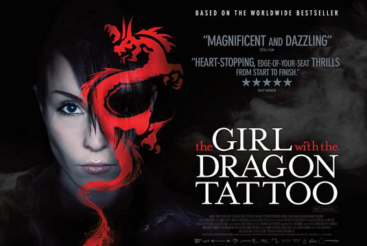The Girl With The Dragon Tattoo update! First of all, finally one thing is 
