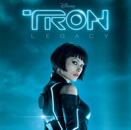 Tron Legacy Olivia Wilde Poster and Sneak Peek Video Tron Legacy Olivia Wilde Poster and Sneak Peek Video