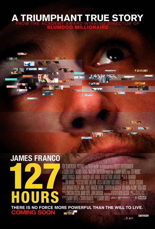 127 Hours will be in theaters on November 5, 2010. 127 Hours Poster