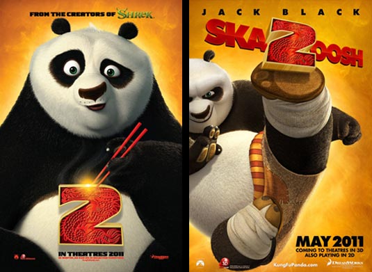 Kung Fu Panda 2 Posters