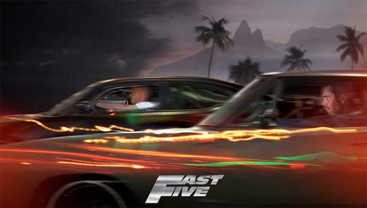 Second Fast Five Poster