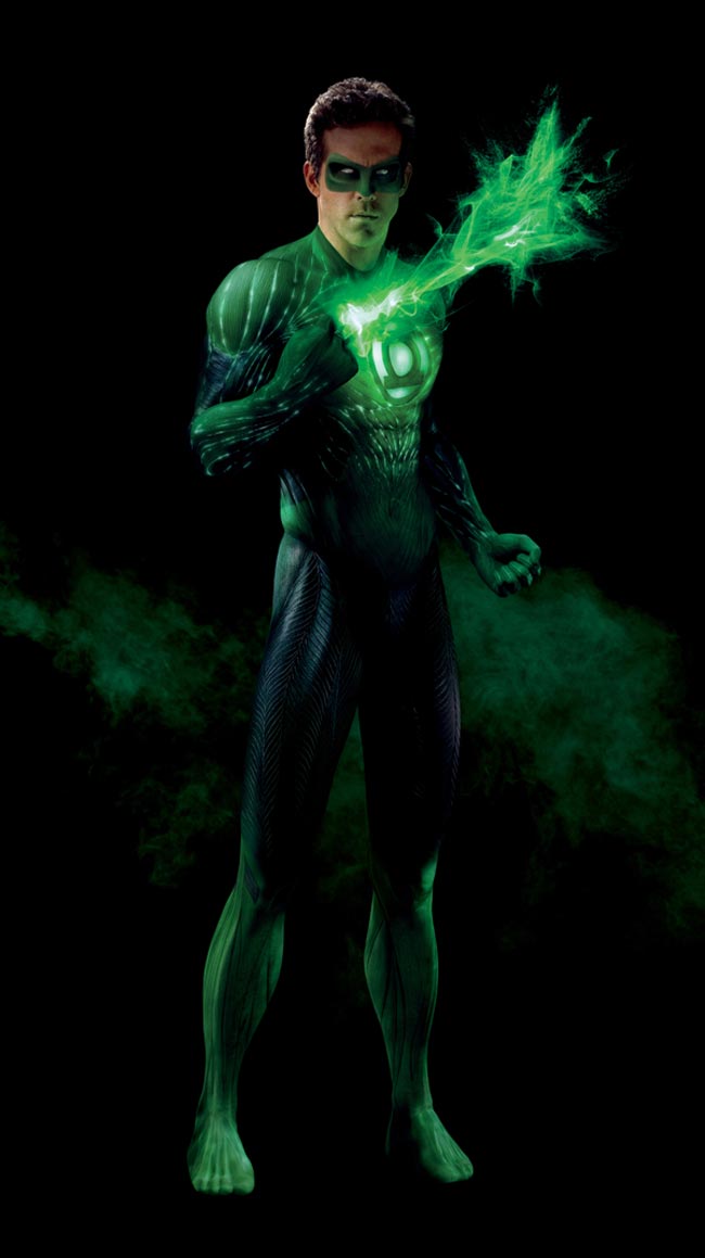 ryan reynolds green lantern suit. June 17th, 2011. Detailed