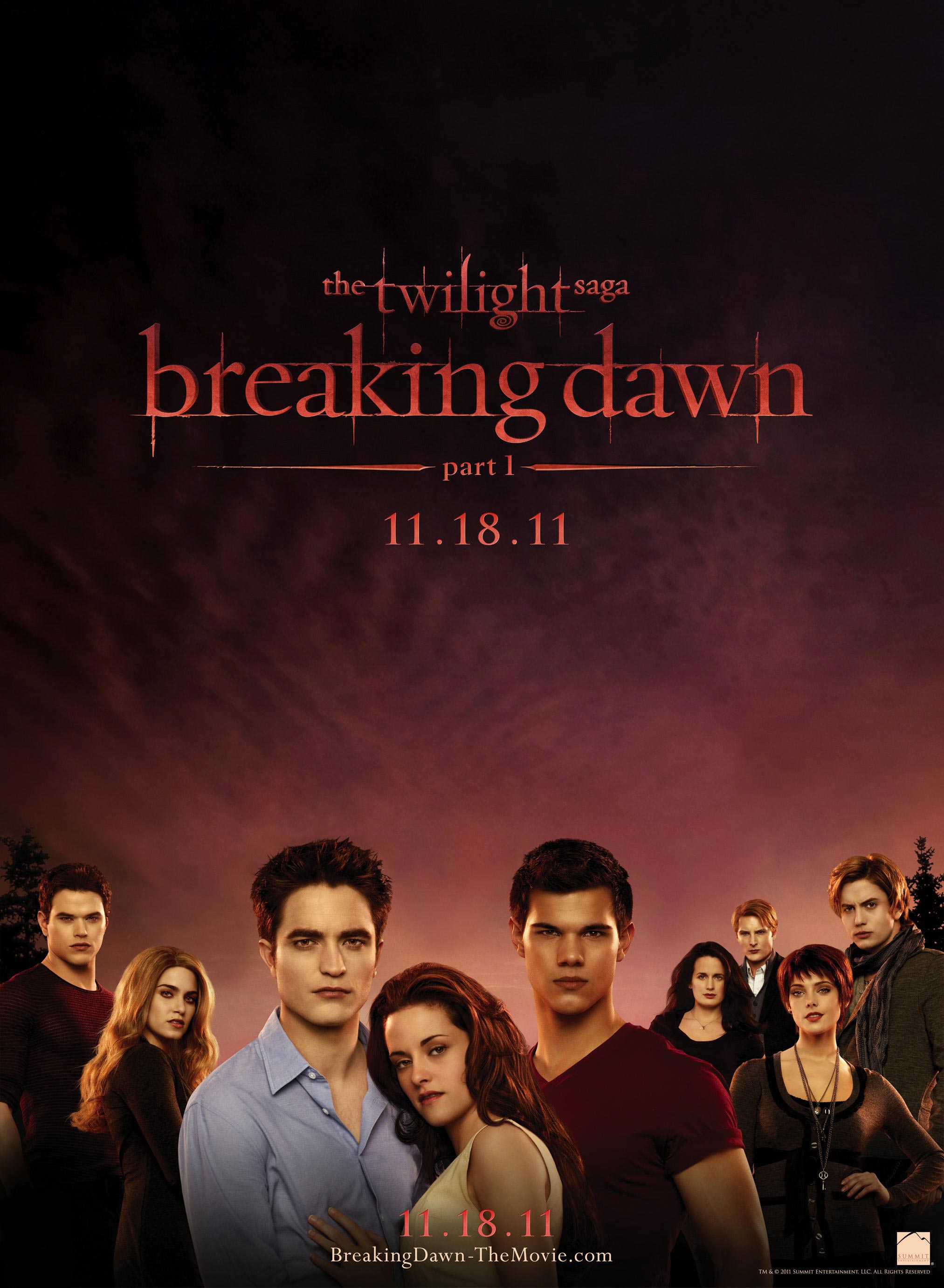 New BREAKING DAWN - PART 1 Poster - FilmoFilia
