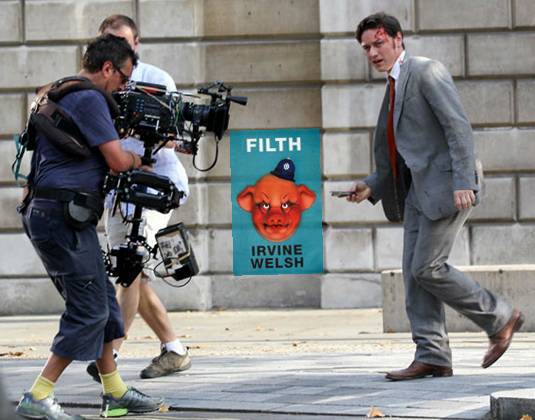 James McAvoy's FILTH Shoot Begins By Nick Martin Jan 23 