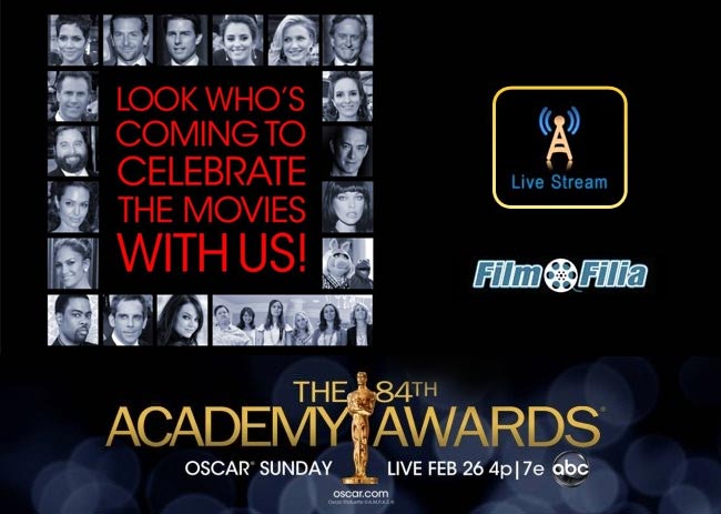 OSCARS 2012 Live!