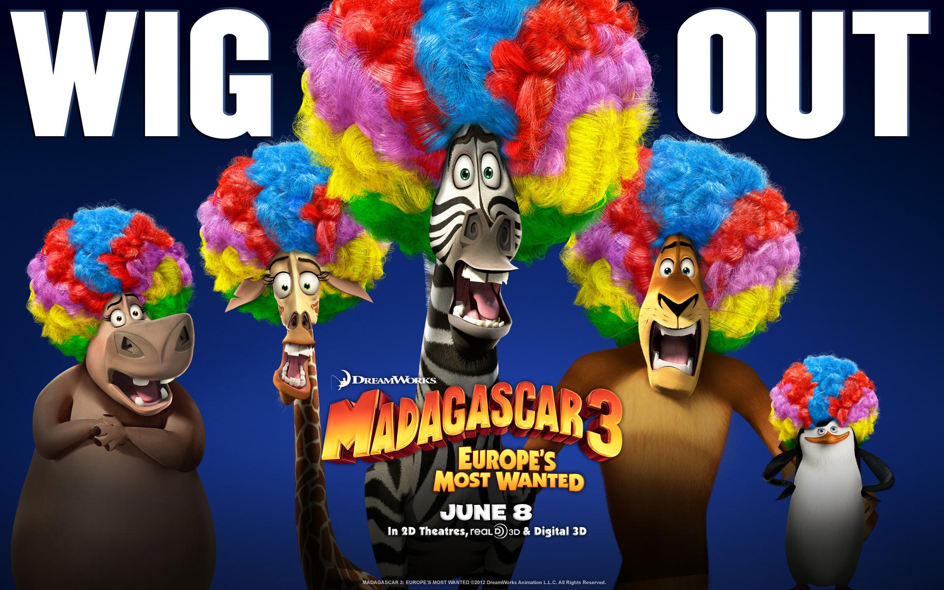 Madagascar 3: Europe's Most Wanted Movie Wallpapers