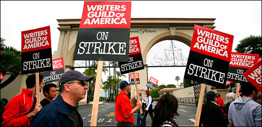 writers on strike writers on strike