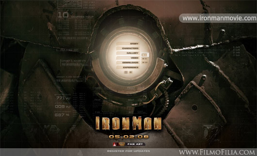 Iron Man web site