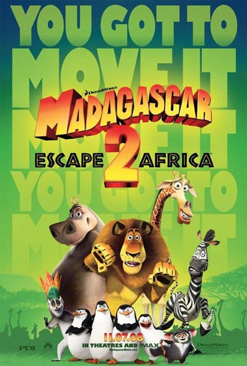 “Madagascar: Escape 2 Africa” poster