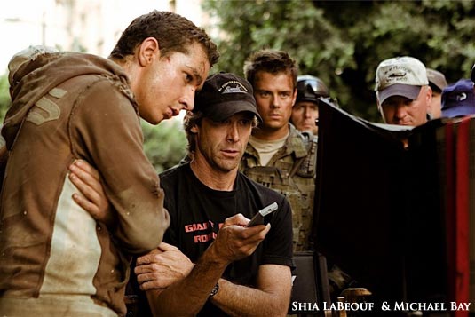 Shia LaBeouf and Michael Bay - Transformers