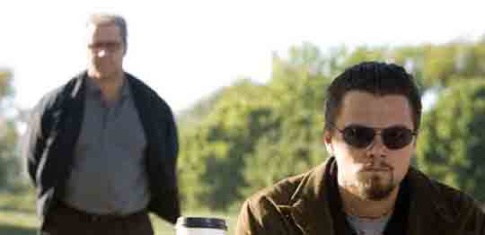 Russell Crowe and Leonardo DiCaprio in "Body of Lies"