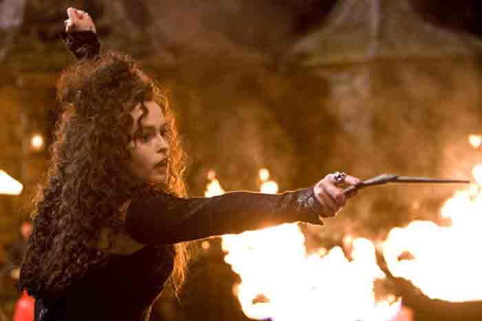 Helena Bonham Carter in "Harry Potter and the Half-Blood Prince"
