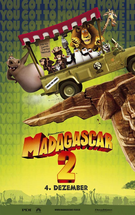 Madagascar 2: Escape 2 Africa poster