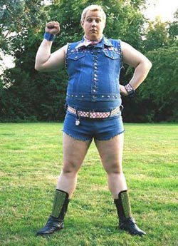 Matt Lucas as Dafydd in Little Britain. Matt Lucas as Dafydd in Little Britain.