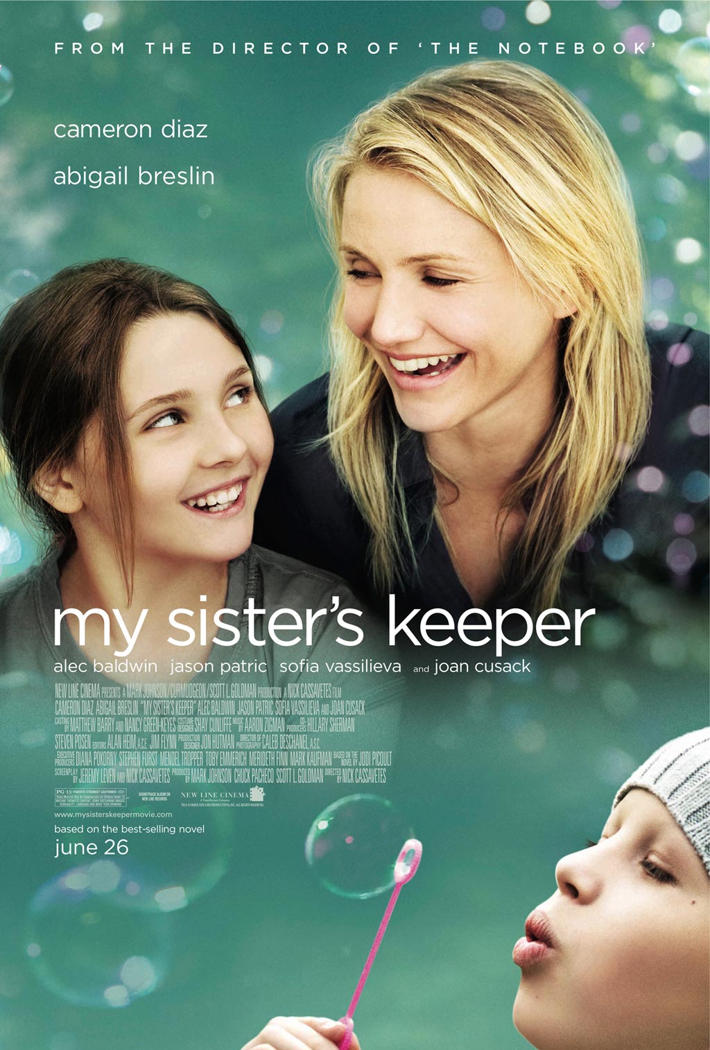 Cameron Diaz's MY SISTER'S KEEPER Poster - FilmoFilia