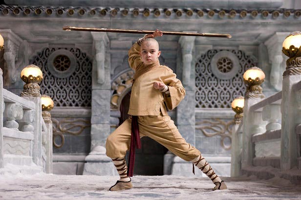 Noah Ringer As Aang In The Last Airbender Noah Ringer As Aang In The Last Airbender