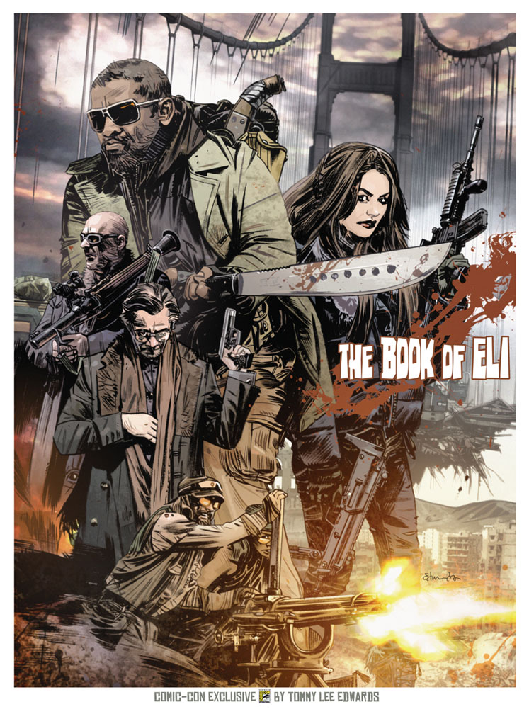 The Book of Eli poster (Tommy Lee Edwards)