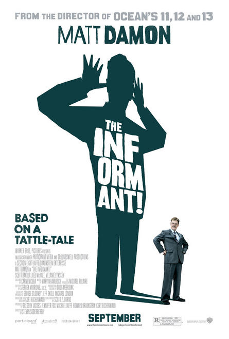 Matt Damon | The Informant poster
