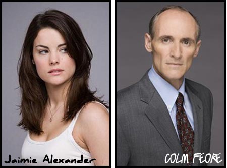 Jaimie Alexander and Colm Feore