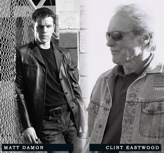 Matt Damon & Clint Eastwood