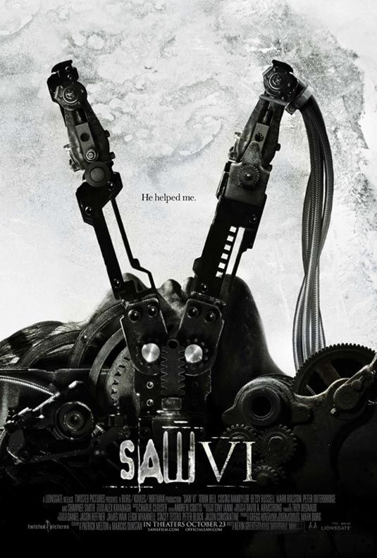 Two New Saw VI Posters - FilmoFilia