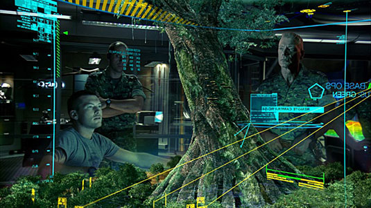 Sam Worthington and Stephen Lang, Avatar
