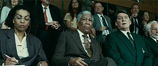 Morgan Freeman as Nelson Mandela, Invictus Morgan Freeman as Nelson Mandela, Invictus