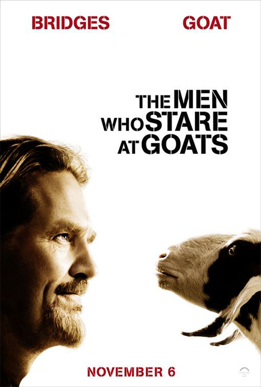 The Men Who Stare at Goats Poster