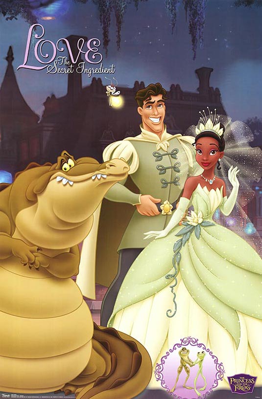 Princess and the Frog Poster Princess and the Frog Poster