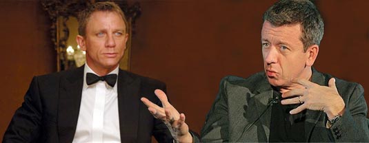 Daniel Craig and Peter Morgan Daniel Craig and Peter Morgan