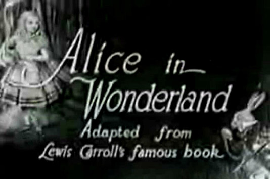 Alice In Wonderland from 1915 Alice In Wonderland from 1915